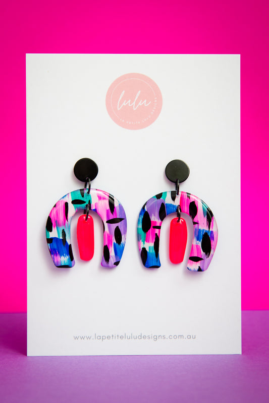 Abstract Rainbow Dangle | Vivid Vandal