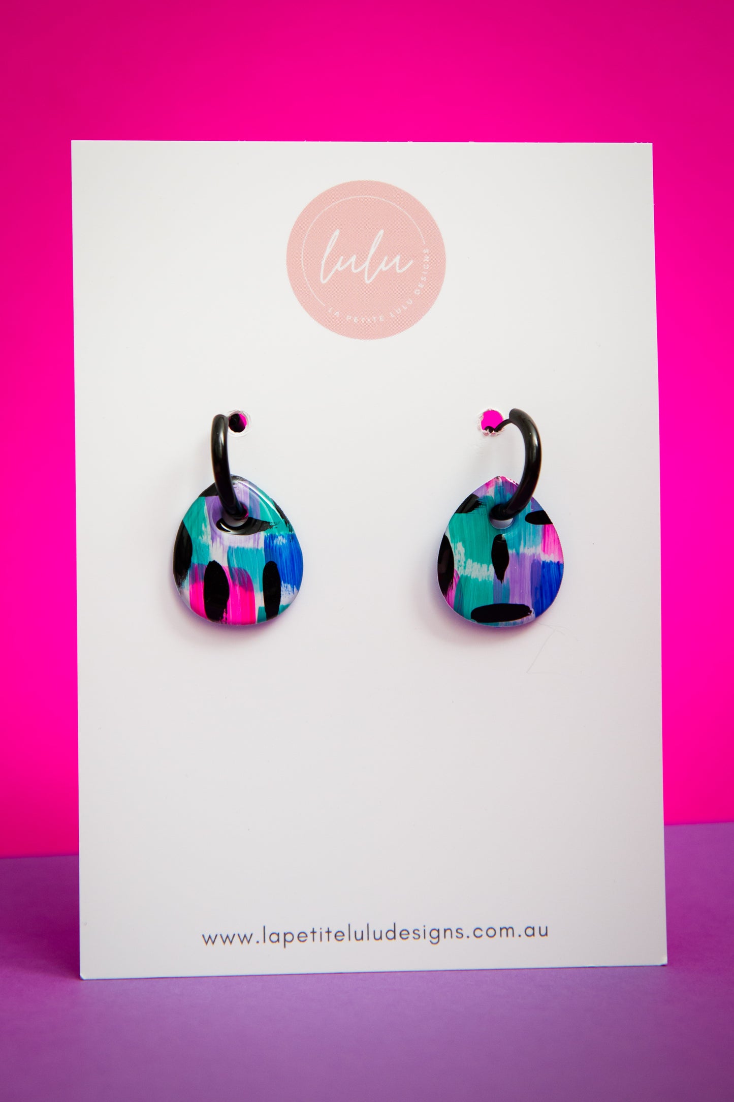 Isabella Huggie Hoops | Vivid Vandal