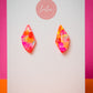 Nova Statement Studs | Neon Mirage