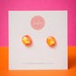 Circle Studs (petite) | Neon Mirage