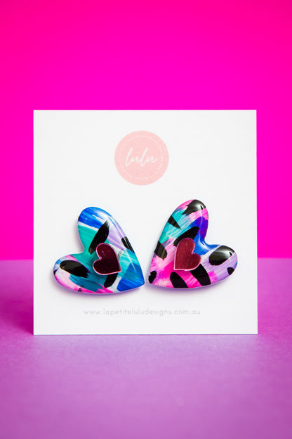 Amore Statement Studs | Vivid Vandal