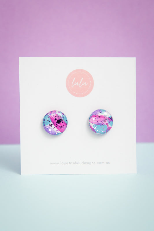 Circle Studs (Midi) | Sweetheart Sparkles