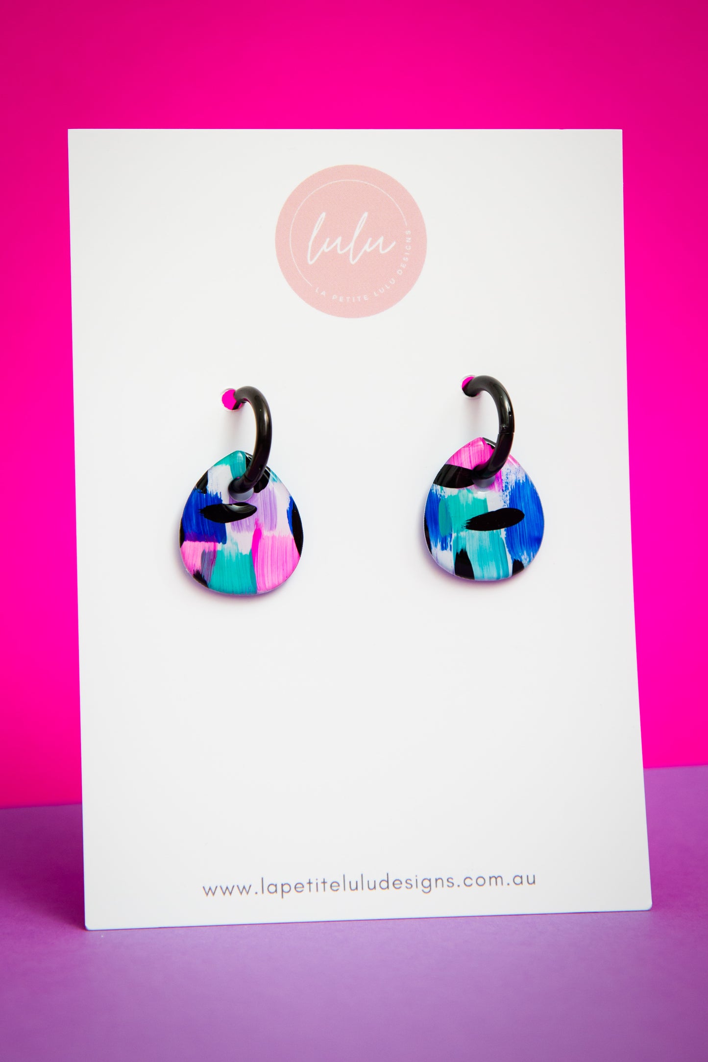 Isabella Huggie Hoops | Vivid Vandal