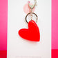 Heart Key Ring | Cupid's Confetti