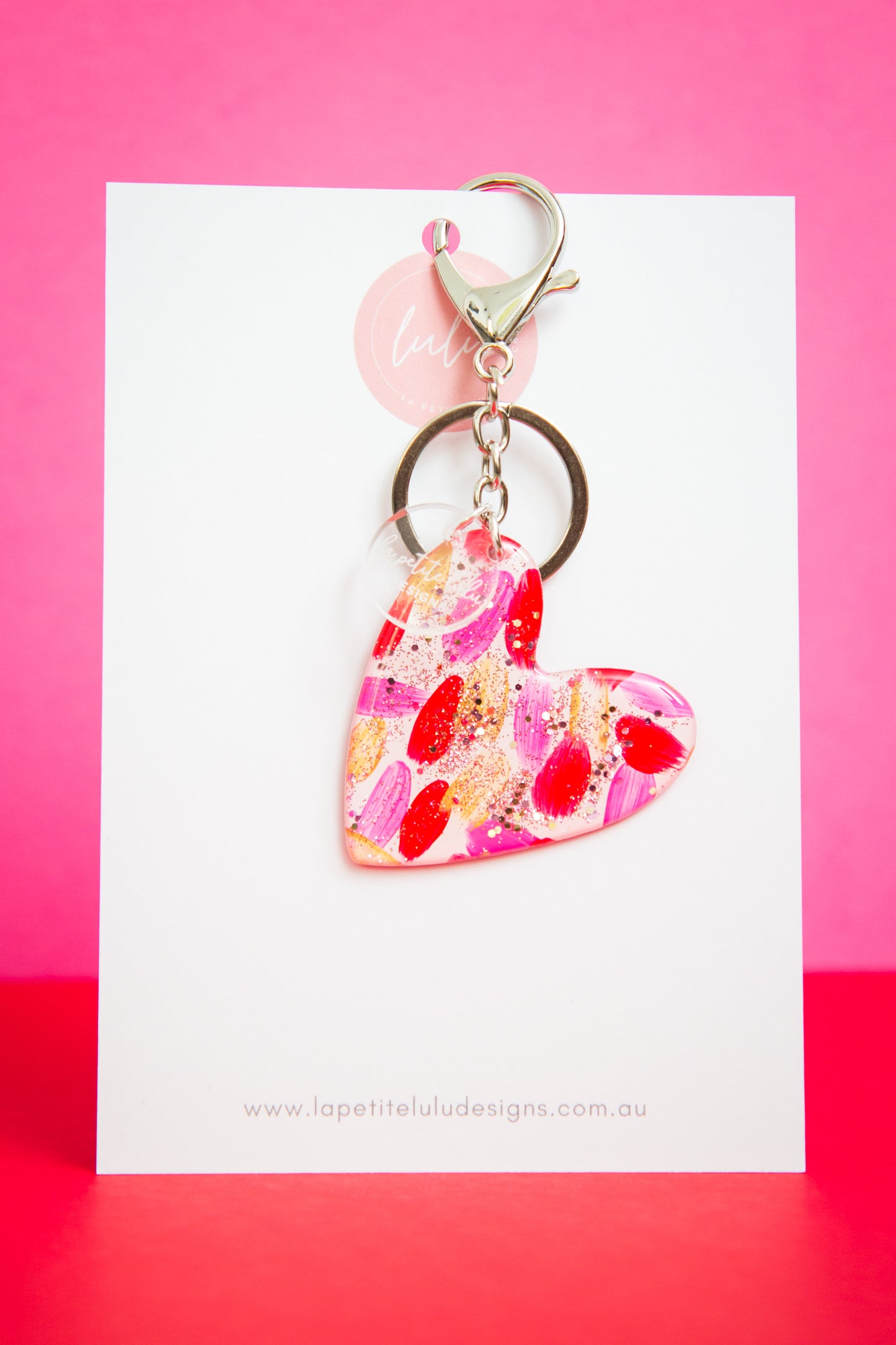 Heart Key Ring | Cupid's Confetti