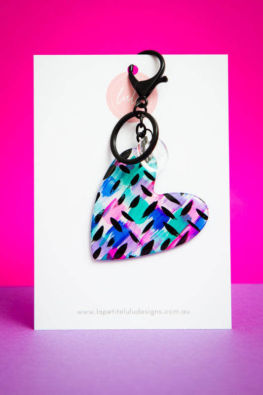 Heart Key Ring | Vivid Vandal