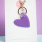 Heart Key Ring | Sweetheart Sparkles