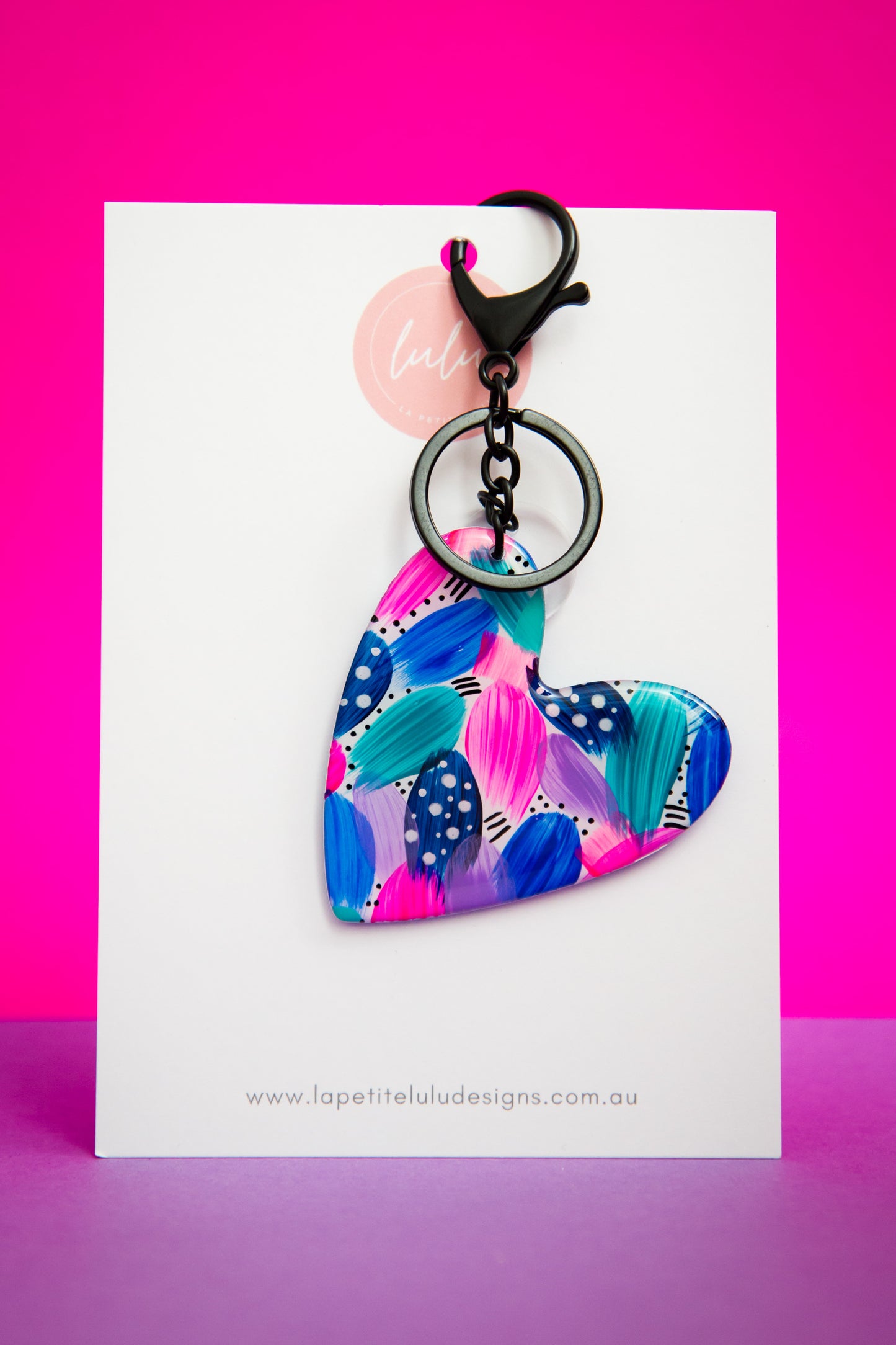 Heart Key Ring | Concrete Chaos