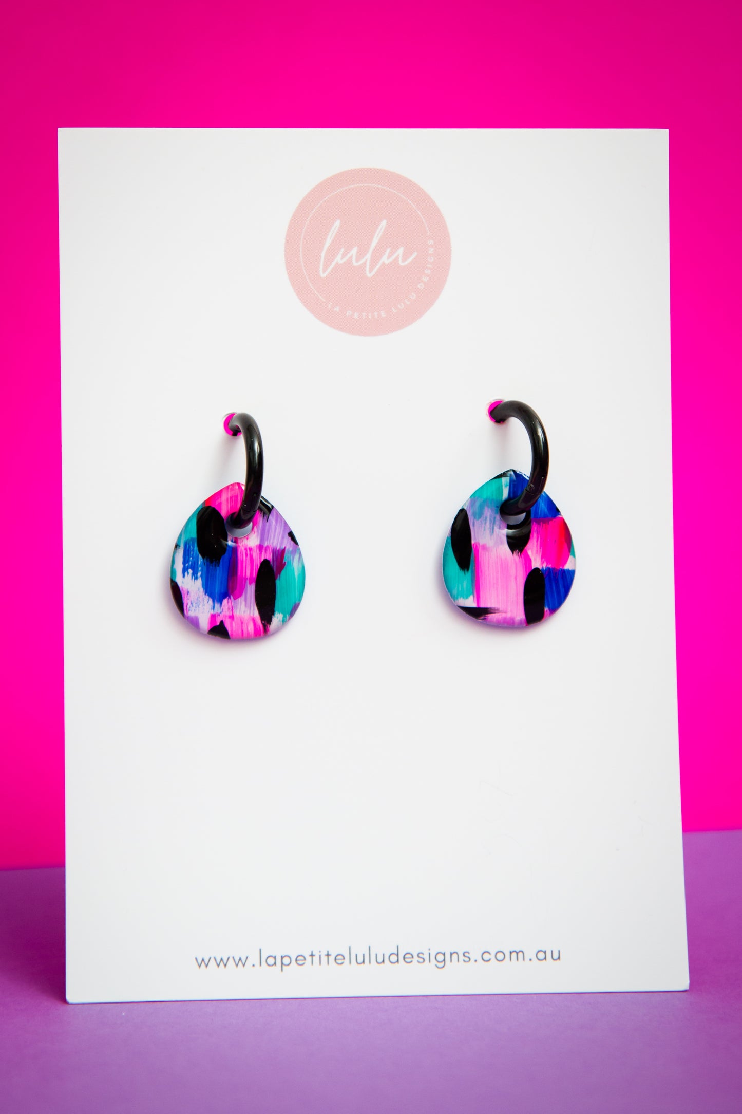 Isabella Huggie Hoops | Vivid Vandal