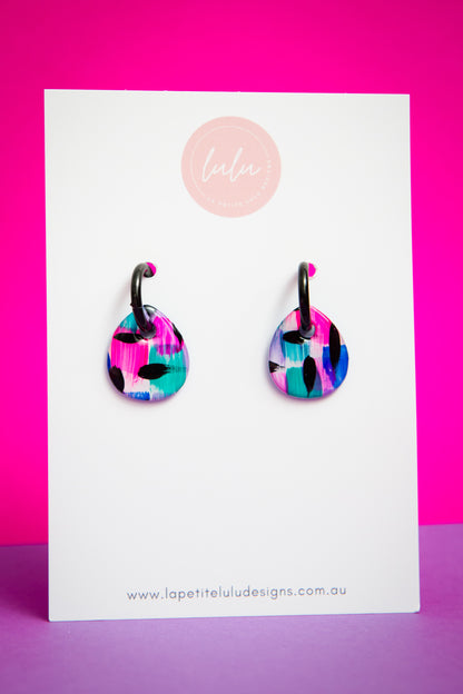 Isabella Huggie Hoops | Vivid Vandal