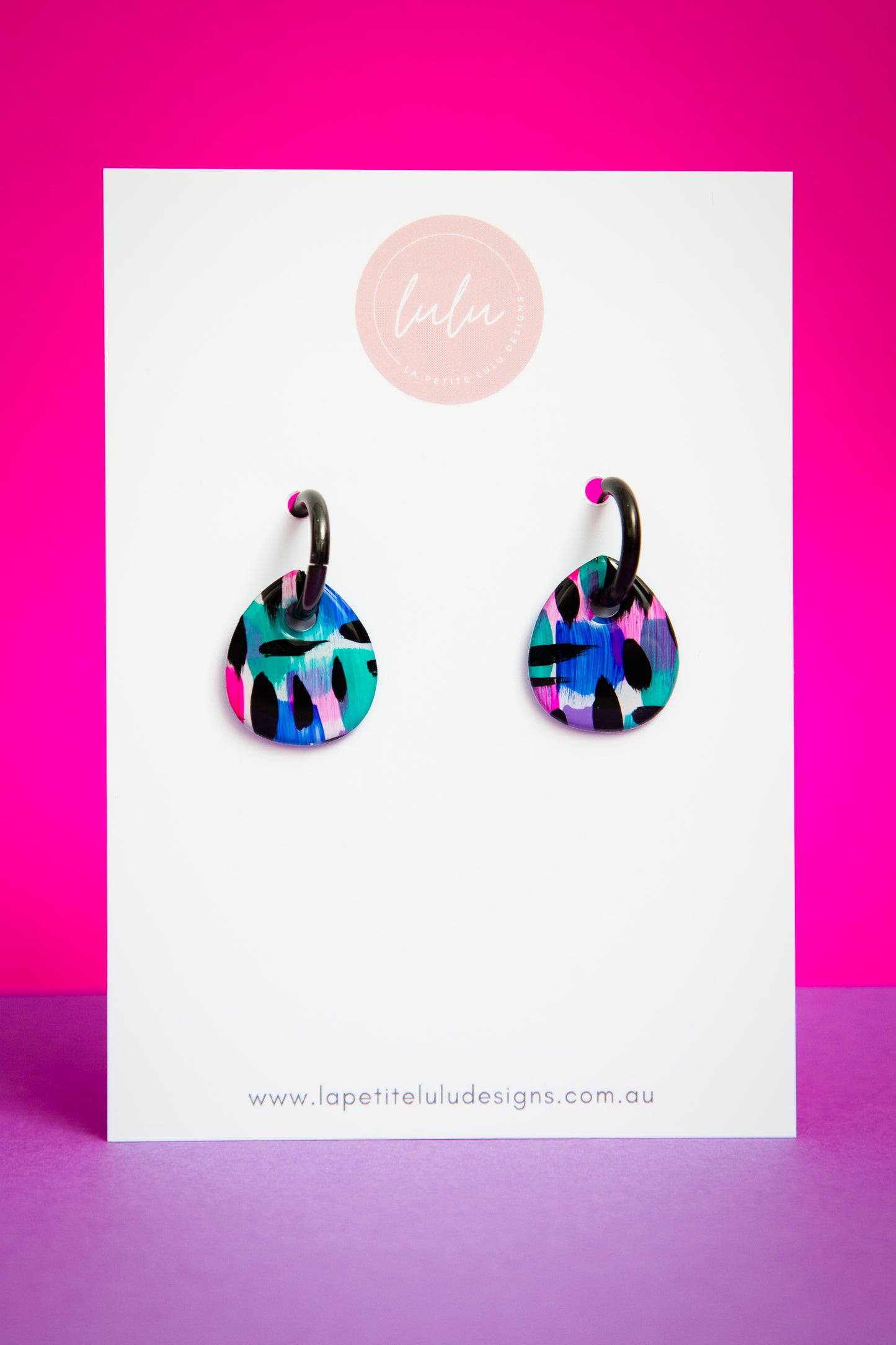 Isabella Huggie Hoops | Vivid Vandal