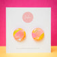 Circle Studs (regular) | Radiant Blossom