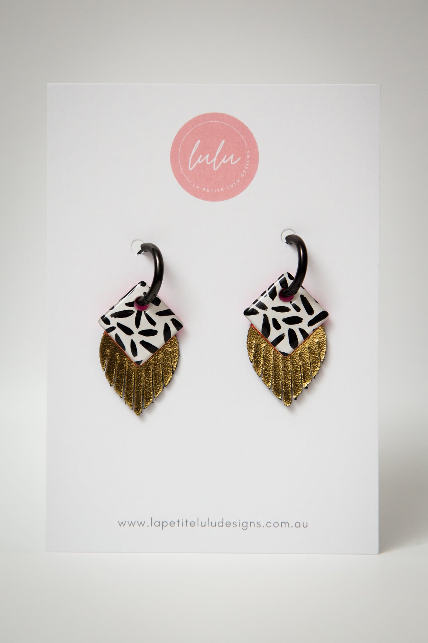 Lila Huggie Hoops | Dash + Dazzle