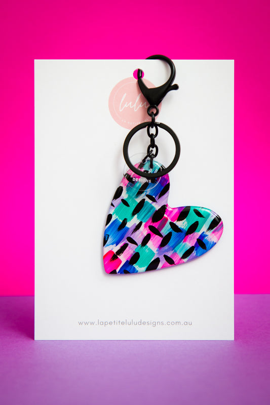 Heart Key Ring | Vivid Vandal