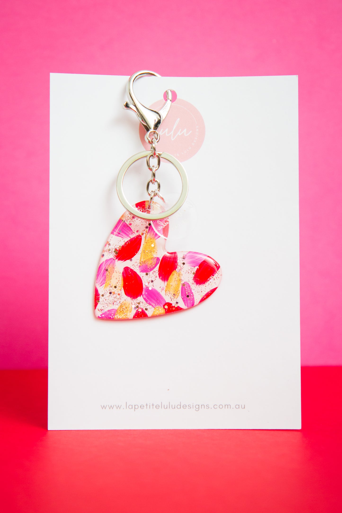 Heart Key Ring | Cupid's Confetti