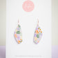 Abstract Teardrop Hook | Pastel Mosaic