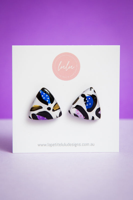 Tetra Studs | Ultraviolet Jungle