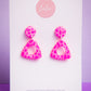 Tetra Dangle | Cheetah (Pink)