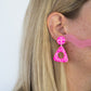 Tetra Dangle | Cheetah (Pink)