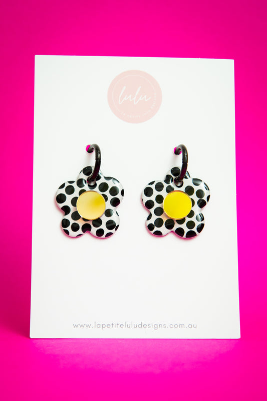 Daisy Hoops | Blossom & Dot (Gold)