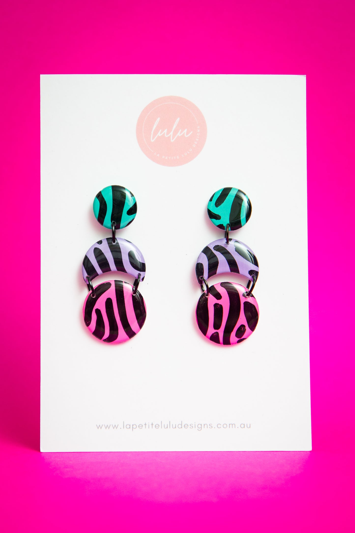 Echo Dangle | Zesty Zebra