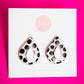 Teardrop Statement Studs | Blossom & Dot (Pink)