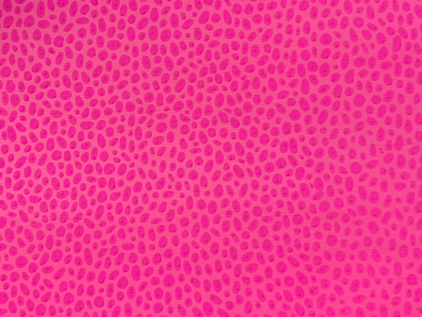 Circle Studs (midi) | Cheetah (Pink)
